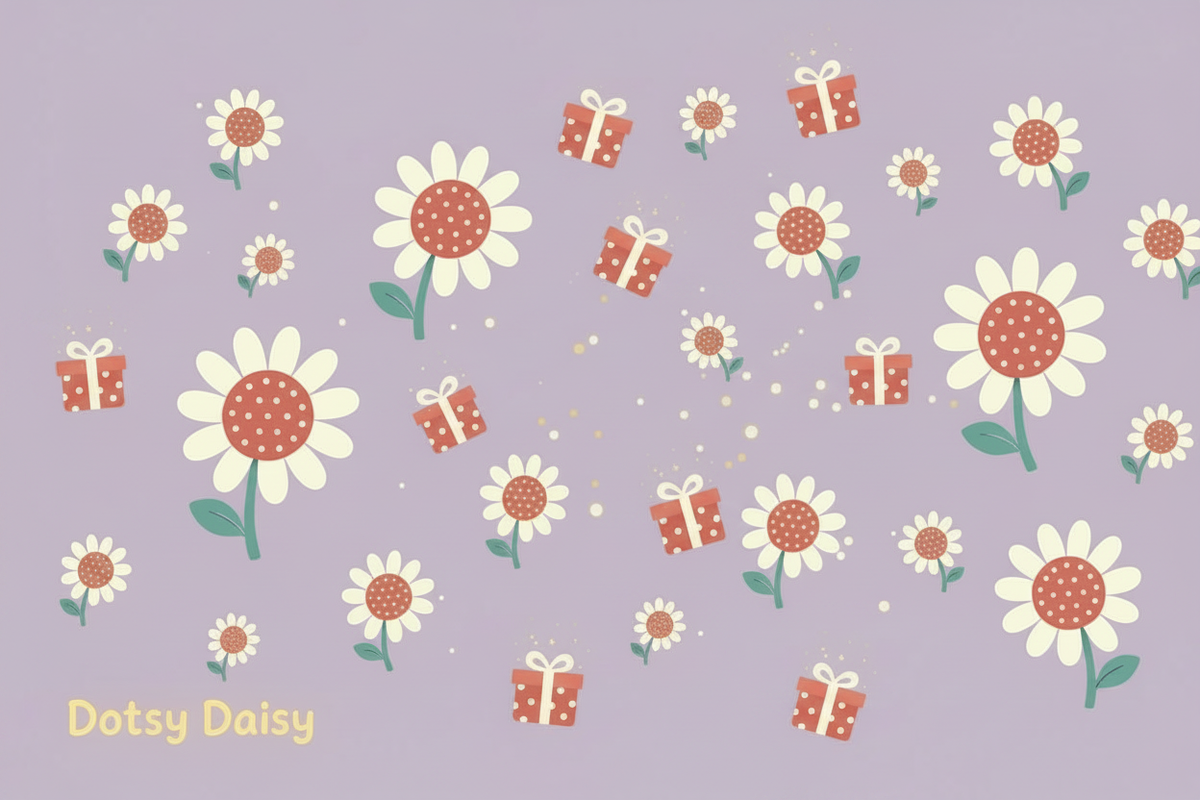 Dotsy Daisy More Gift Boxes Hero